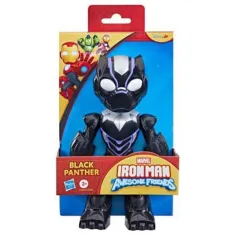 Marvel Iron Man a jeho úžasní priatelia - Figúrka Čierneho Pantera 23cm - Hasbro