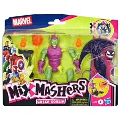 Marvel Mix Mashers: Spider-Man Zelený goblin figura s doplnkami - Hasbro