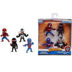 Marvel: Spider-Man Metalfigs 4ks sada kovových figúr 6,5cm - Simba Toys