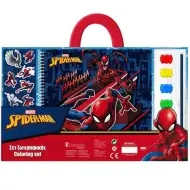 Marvel: Spider-Man omaľovanka s vodovými farbami a nálepkami