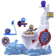Marvel Stunt Squad: Kapitán Ameriky vs. Thanos vystreľovacia súprava - Hasbro obrázok 2