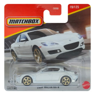 Matchbox: 2004 Mazda RX-8 biele autíčko 1/64 - Mattel