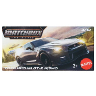 Matchbox A Film: 2020 Nissan GT-R Nismo kovové autíčko v papierovej škatuľke 1/64 – Mattel