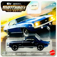 Matchbox Film: 1969 Chevrolet Camaro autíčko 1/64 - Mattel