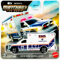 Matchbox A Film: 2019 RAM Ambulancia autíčko 1/64 - Mattel