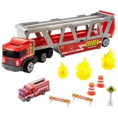 Matchbox hasičské nákladné auto s príslušenstvom - Mattel obrázok 2