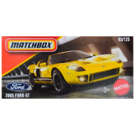 Matchbox: Kovová miniatúra 2005 Ford GT 1/64 v papierovej škatuľke - Mattel