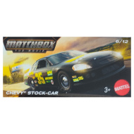 Matchbox: Papierová škatuľková Chevy Stock-Car autíčko 1/64 - Mattel