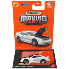 Matchbox Pohyblivé Časti: 1995 Ford Mustang SVT Cobra R otvárací autíčko 1/64 - Mattel