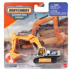 Matchbox: Working Rigs MBX Excavator pracovný stroj 1/64 - Mattel