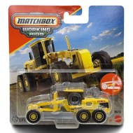 Matchbox: Pracovné stroje MBX cestný grejder 1/64 - Mattel