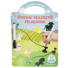 Predškolské rozvojové úlohy od predškolského veku s vymazateľným fixom - D-Toys
