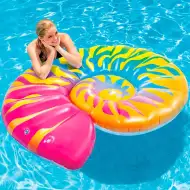 Matrac Dúhový domček morského slimáka 157x127x25cm - Intex