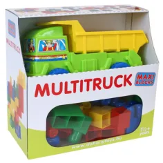 Maxi Blocks stavebné kocky s nákladným autom - D-Toys