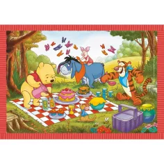 Macko Pú 4 v 1 puzzle - Clementoni obrázok 4
