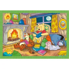 Macko Pú 4 v 1 puzzle - Clementoni obrázok 5