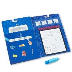 Melissa & Doug: Azúrové tvary kreslenie vodou kreatívna hra obrázok 2