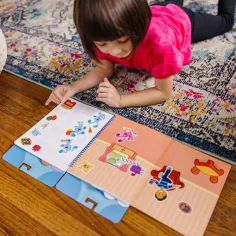 Melissa & Doug opakovane použiteľný zošit s nálepkami obrázok 3