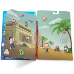 Melissa & Doug: Tlapková Patrola Džungľa zošit s vypuklými nálepkami obrázok 3
