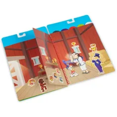 Melissa & Doug: Tlapková Patrola Klasická akcia Opakovane použiteľný zošit s nálepkami obrázok 3