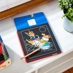 Melissa & Doug: Tlapková patrola Chase škrabaný obraz, kreatívna hra obrázok 3