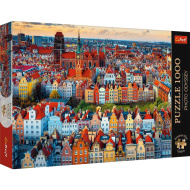 Mesto Gdaňsk Poľsko prémiové puzzle 1000 ks - Trefl