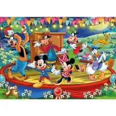 Mickey Mouse Supercolor puzzle 2v1 2x60ks - Clementoni obrázok 3
