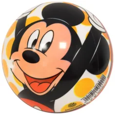 Mickey myšiak gumená lopta 14 cm dve verzie obrázok 2