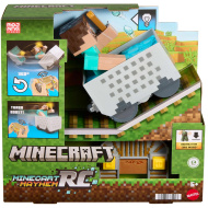 Minecraft RC diaľkovo ovládaný banský vozík so Steve figúrkou – Mattel