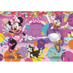 Minnie Mouse a priatelia Supercolor Maxi puzzle 104ks - Clementoni obrázok 2