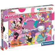 Minnie Mouse a priatelia Supercolor Maxi puzzle 104ks - Clementoni