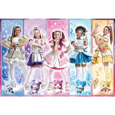 Miracle Tunes dievčatá 104ks Maxi Puzzle - Clementoni obrázok 2