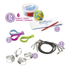 Modelight Bijoux plastelínový set s náhrdelníkom a prsteňom - Carioca obrázok 2