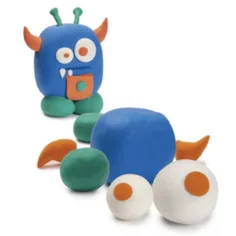 Modelight Maxi Play Box Votrelci plastelínový set - Carioca obrázok 3