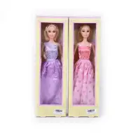 Módna bábika vo dvoch variantoch vo večerných šatách 29 cm