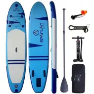 Modro-biely set SP-320 SUP Stand Up Paddle 320cm Spartan