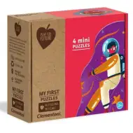 Moje prvé puzzle: 4v1 Cestovanie vesmírom - Clementoni
