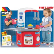 Molto: Moja prvá kuchyňa, červená 12 dielny sada  65x27x68cm