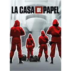 Money Heist: Červený overal 500 dielne puzzle - Clementoni obrázok 2