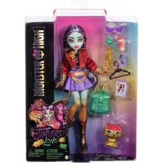 Monster High bábika - Jinafire Long bábika s doplnkami - Mattel