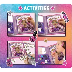Monster High: Maľovanka a zošit na líčenie, 44 strán – Lisciani obrázok 3