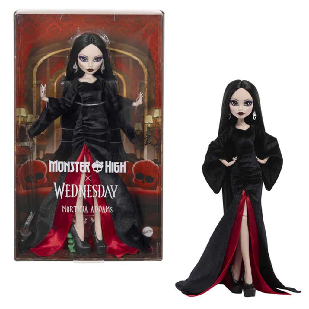 Monster High: Streda Mortica Adamsová bábika 28cm - Mattel obrázok 1