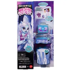 Monster High Údržba hrôz Abbey Bominable bábika s doplnkami - Mattel