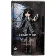 Monster High X Wednesday: Bábika Wednesday Addams - Mattel