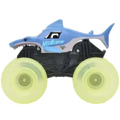 Monster Jam: Svetelný Megalodon svietiaci monster truck – 1/43 - Spin Master obrázok 3