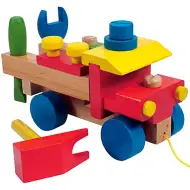 Montážne drevené nákladné auto 