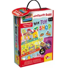 Montessori: Baby Box rozvíjacie puzzle na triedenie tvarov - Lisciani