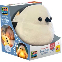 Montessori Baby Snow Fairy LED-hudobná plyšová vtáčik - Lisciani