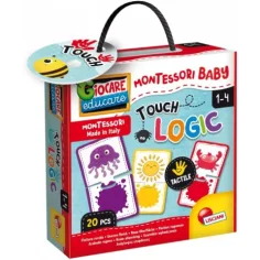 Montessori Baby Touch farby logická párovacia hra - Lisciani