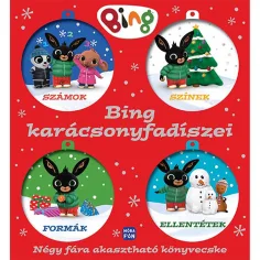 Móra: Bing vianočné ozdoby - Štyri knihy na zavesenie na strom